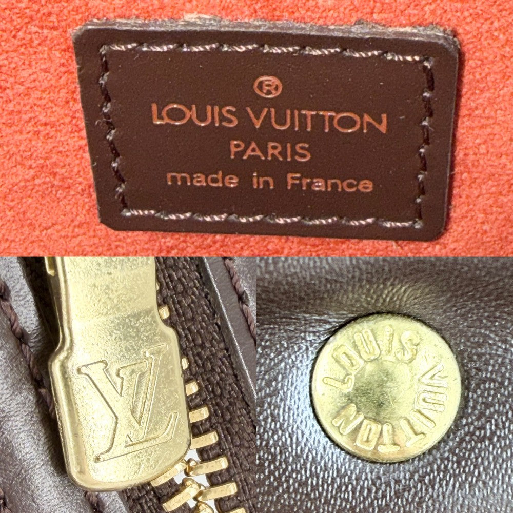 LOUIS VUITTON ルイヴィトン トートバッグ ダミエ ヴェニスGM ハンドバッグ N51146 ブラウン 茶 ゴールド金具 レディース【中古品】