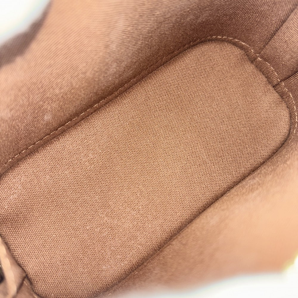 LOUIS VUITTON ルイヴィトン 2WAY モノグラム ナノ・アルマ ハンドバッグ ショルダーバッグ 小さめ ミニバッグ M82717 ブラウン 茶 ゴールド金具 レディース【中古品】