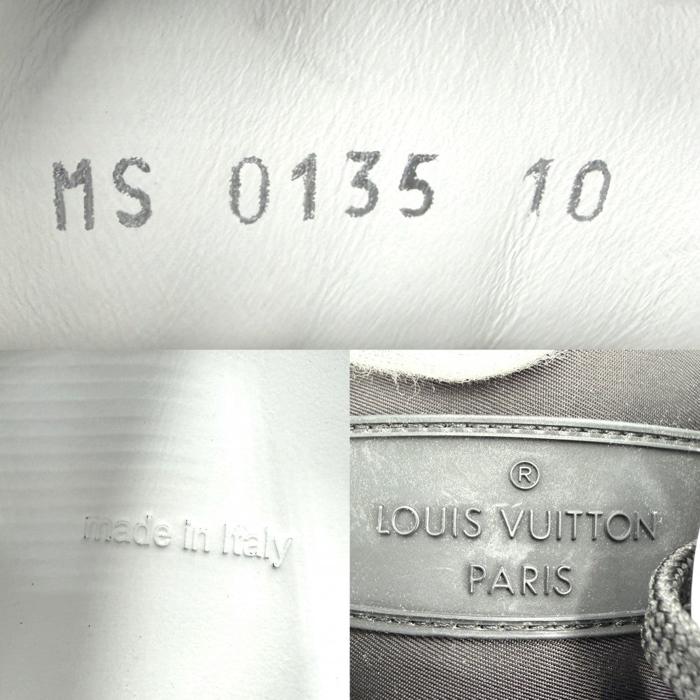 LOUIS VUITTON ルイヴィトン スニーカー スプリンター ローカット ダミエグラフィット ファッションアイテム 10サイズ 靴 約28.5cm レザー ナイロン ブラック 黒 メンズ【中古品】