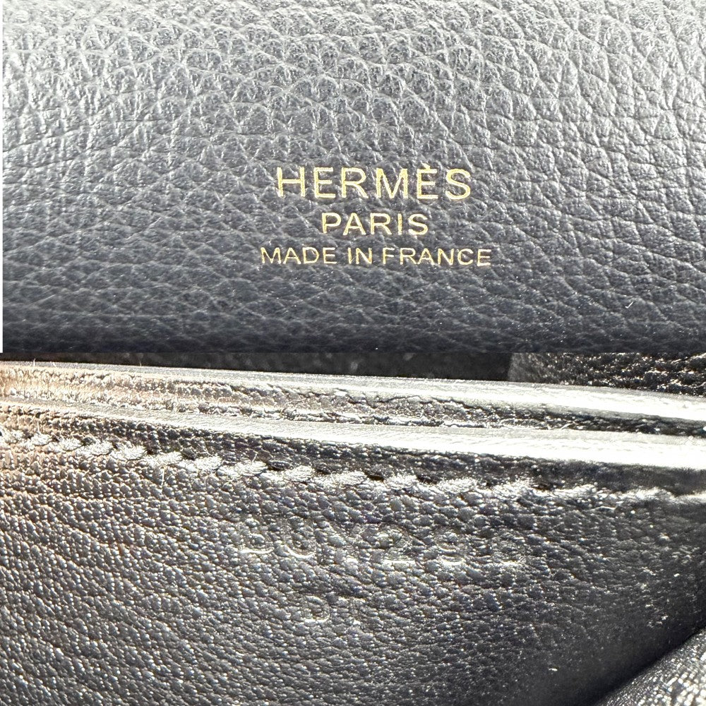 HERMES エルメス ショルダーバッグ サックロウリス　ミニ B刻印 レザー ブラック 黒 ゴールド金具 レディース 2023年【中古品】