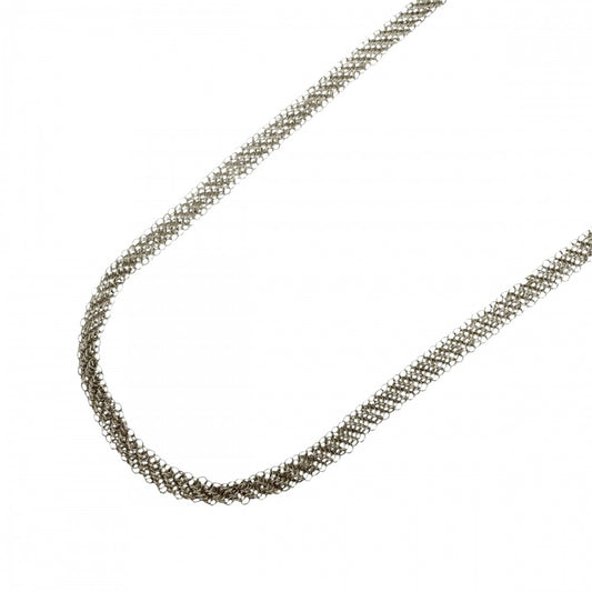 TIFFANY&Co. ティファニー ネックレス メッシュ エルサペレッティ ジュエリー アクセサリー シルバー925 レディース 約7.5g【中古品】