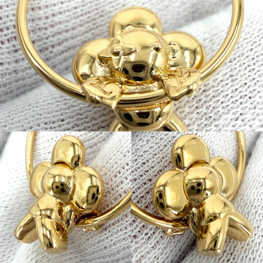 LOUIS VUITTON ルイヴィトン ネックレス ヴィヴィエンヌ ペンダント アクセサリー メンズ レディース M00799 ゴールド ユニセックス 約8.7g【中古品】