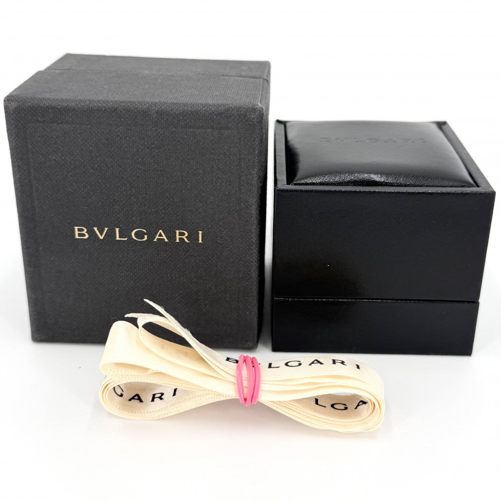 BVLGARI ブルガリ 指輪 トゥボガス ジュエリー アクセサリー リング Au750 18金YG K18イエローゴールド ピンクトルマリン 約16号 ピンク ゴールド レディース 約17g【中古品】