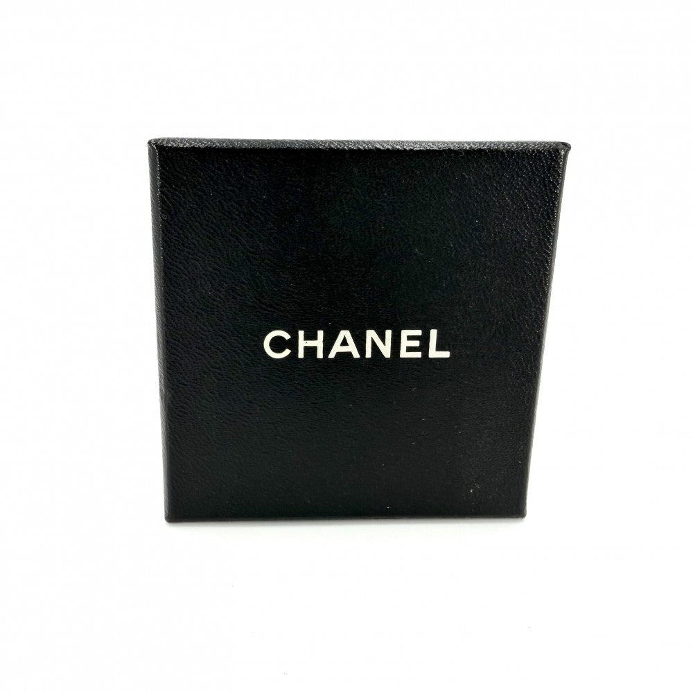 CHANEL シャネル イヤリング ラウンド メダル アクセサリー コイン マドモアゼル 96A シルバー レディース 約14.0g 1996年【中古品】