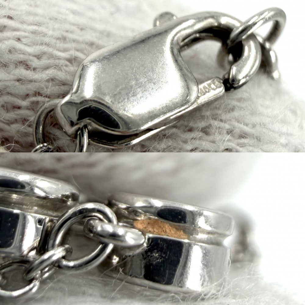 TIFFANY&Co. ティファニー ネックレス ジャズ ジュエリー アクセサリー Pt950プラチナ ダイヤモンド シルバー レディース 約4.2g【中古品】