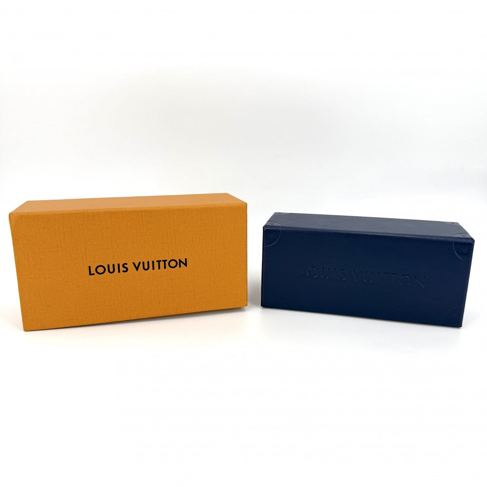 LOUIS VUITTON ルイヴィトン サングラス マイ LV チェーン トゥー･キャットアイ アイウェア 眼鏡 ファッションアイテム Z2826U ブラック 黒 ゴールド金具 レディース【中古品】