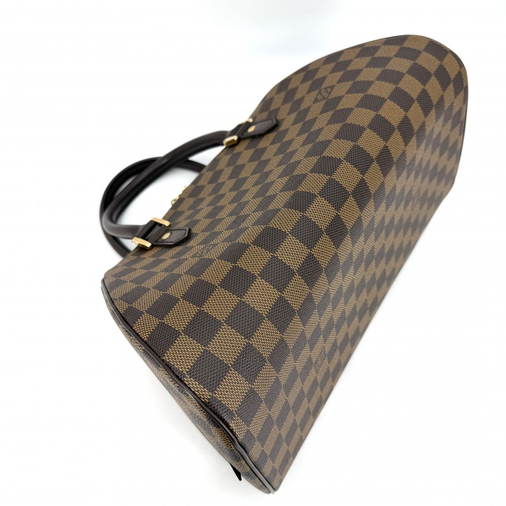 LOUIS VUITTON ルイヴィトン ハンドバッグ リベラMM ミニボストンバッグ N41434 ダミエキャンバス ブラウン 茶 ゴールド金具 レディース【中古品】