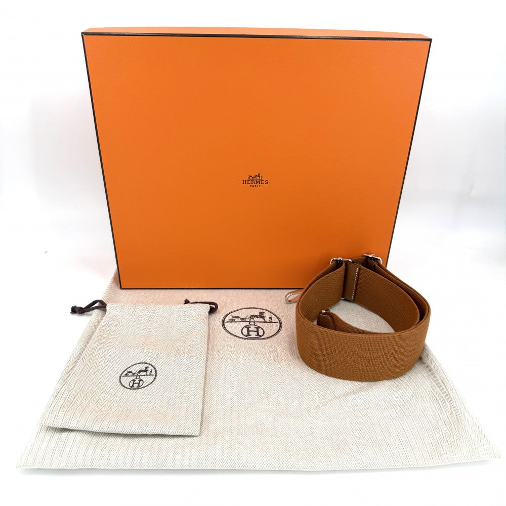 HERMES エルメス ショルダーバッグ エブリンPM 3 Evelyne K刻印 レザー ブラウン 茶 シルバー金具 レディース 2025年【中古品】