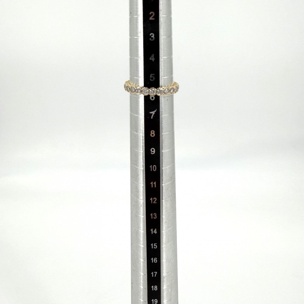 CARTIER カルティエ 指輪 ブロドリー ドゥ カルティエ ジュエリー アクセサリー 46サイズ Au750 18金YG K18イエローゴールド ダイヤモンド 約6号 レディース 約2.0g【中古品】