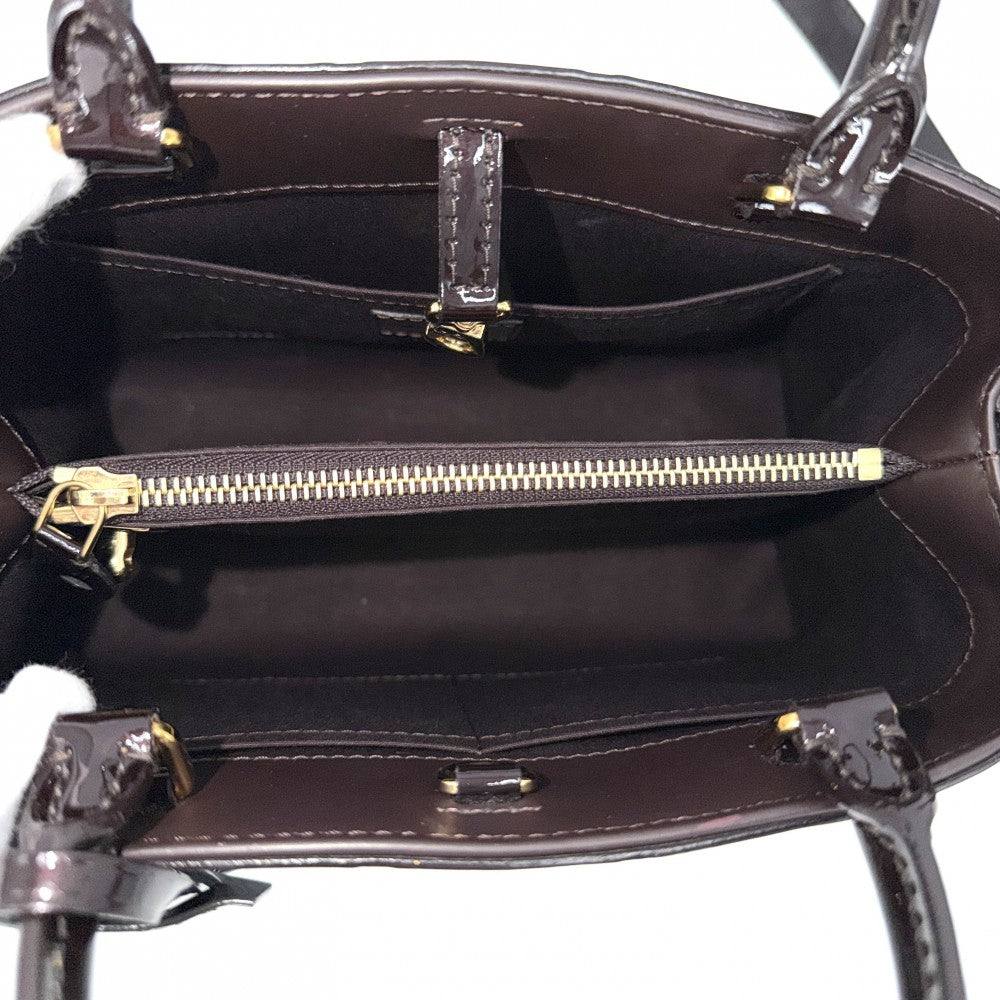 LOUIS VUITTON ルイヴィトン 2WAY モンテーニュBB ハンドバッグ ショルダーバッグ 紫 パープル M50403 モノグラムヴェルニ アマラント ゴールド金具 レディース【中古品】