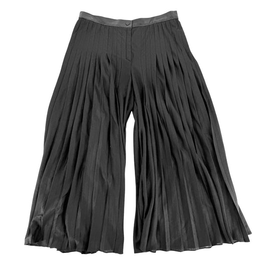 CHANEL シャネル パンツ プリーツ ボトムス ズボン アパレル ヴィンテージ 服 38 ブラック 黒 ポリエステル ウール レディース【中古品】