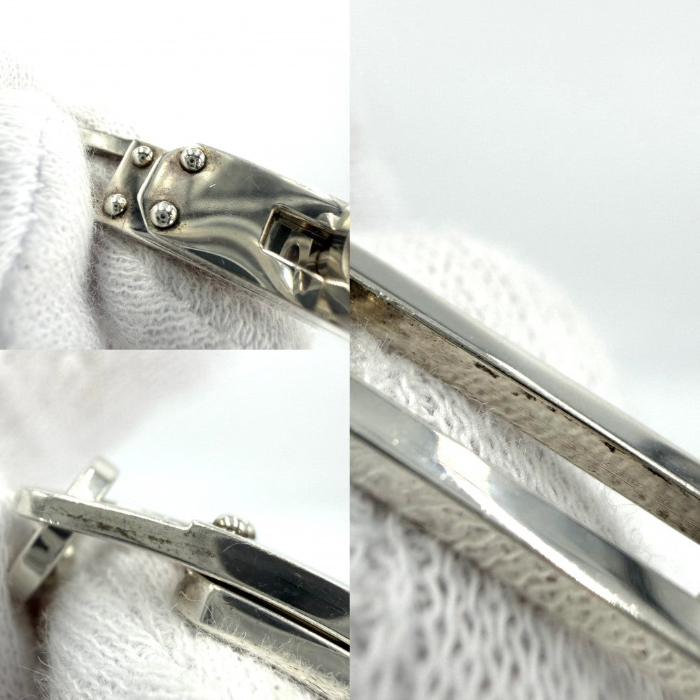 HERMES エルメス ブレスレット チェーン ケリーシェーヌシンプルトゥール アクセサリー ジュエリー 19サイズ シルバー925 メンズ 約26.3g【中古品】