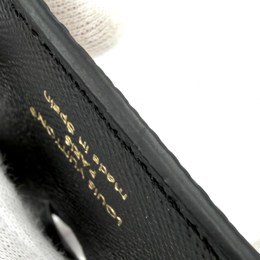 LOUIS VUITTON ルイヴィトン カードケース モノグラムリバース ポルト カルト･マグネット 名刺入れ 定期入れ 小物 M25654 ブラウン 茶 ブラック 黒 メンズ【中古品】