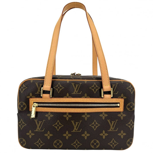 LOUIS VUITTON ルイヴィトン ハンドバッグ シテMM Cite MM M51182 モノグラムキャンバス ブラウン 茶 ゴールド金具 レディース【中古品】