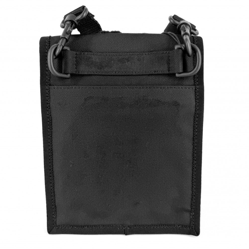 BALENCIAGA バレンシアガ ショルダーバッグ エクスプローラースモールポーチ サコッシュ 小さめ アップリケ ワッペン 655982 レザー ブラック 黒 ブラック金具 メンズ【中古品】