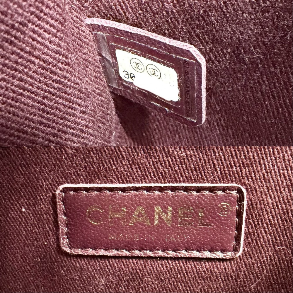 CHANEL シャネル 2WAY マトラッセ ビジネスアフィニティ ハンドバッグ チェーンショルダーバッグ キャビアスキン ブラック 黒 ゴールド金具 レディース【中古品】