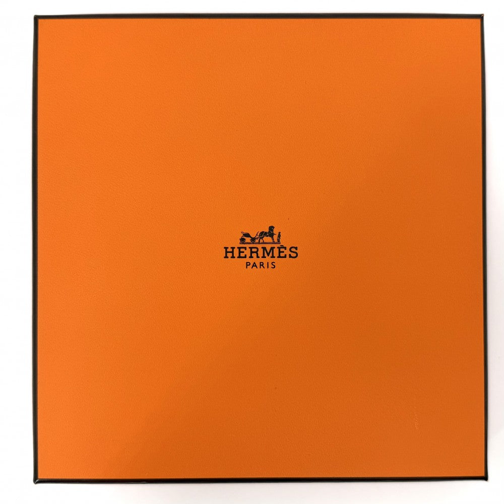 HERMES エルメス ネックレス オーケリーGM ペンダント アクセサリー ロングネックレス レザー Z刻印 ブラウン系 ゴールド金具 レディース 2021年【中古品】