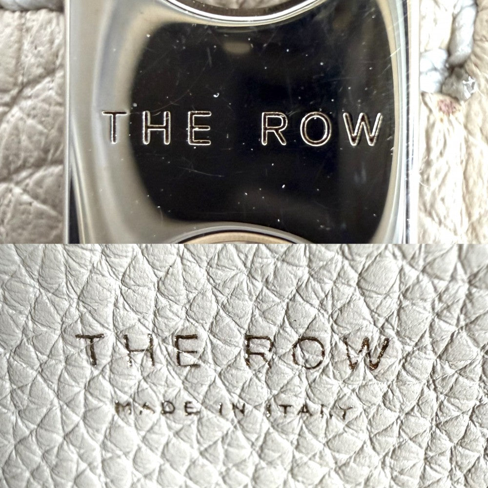 ハンドバッグ THE ROW ザロウ TR1 トートバッグ レザー ベージュ ゴールド金具 レディース【中古品】