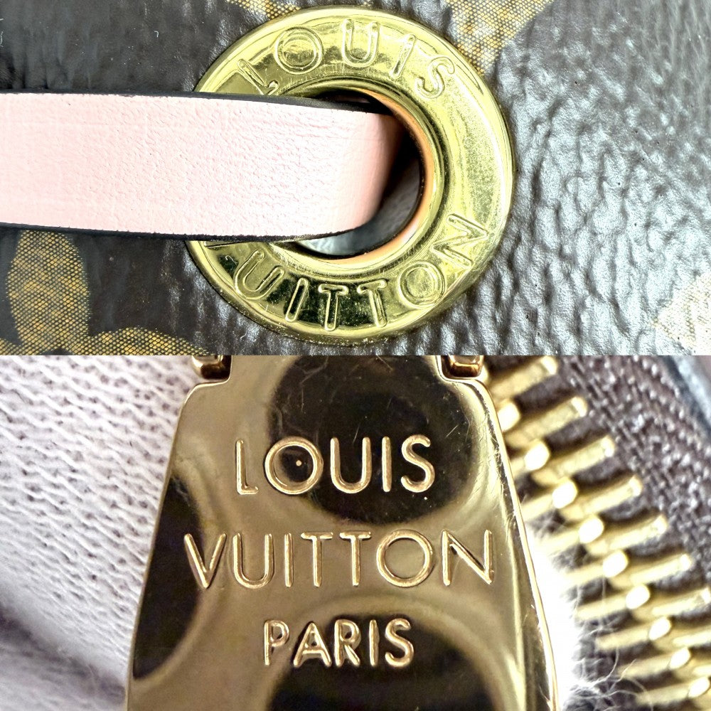 LOUIS VUITTON ルイヴィトン ショルダーバッグ ネオノエ ブラウン 茶 ピンク N40198 モノグラムキャンバス ヴィーナス ゴールド金具 レディース【中古品】