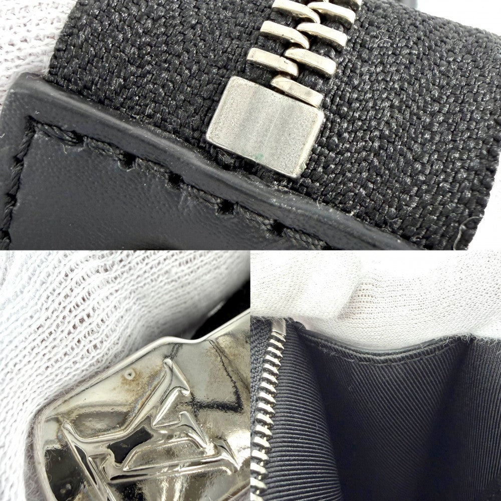 LOUIS VUITTON ルイヴィトン クラッチバッグ ダミエグラフィット ポシェット･ヴォワヤージュ MM セカンドバッグ N41696 ブラック 黒 シルバー金具 メンズ【中古品】