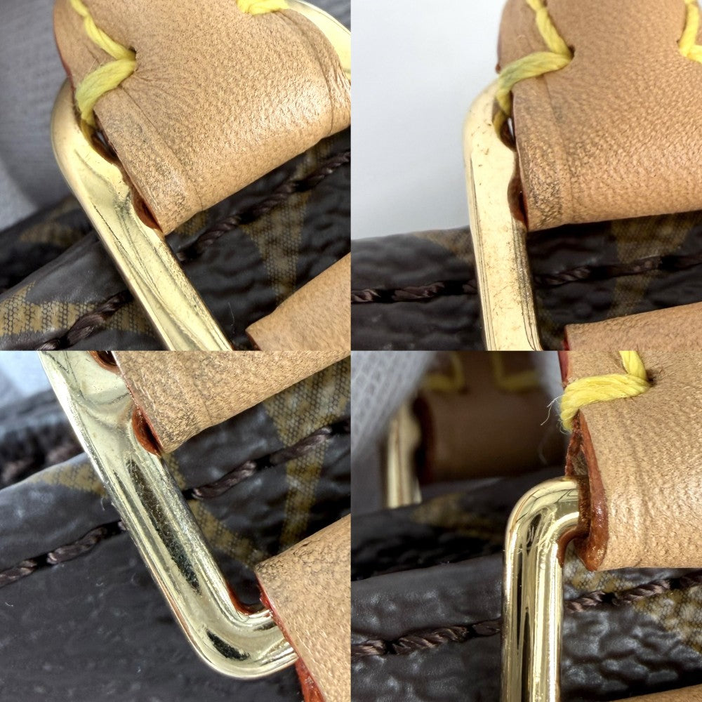LOUIS VUITTON ルイヴィトン 2WAY プティット・サックプラ ハンドバッグ ショルダーバッグ ブラウン M81925 モノグラムキャンバス ゴールド金具 レディース【中古品】
