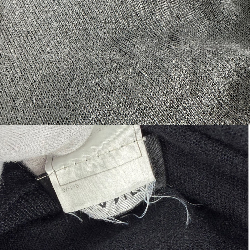CHANEL シャネル ニット ココマーク タートルネック 服 アパレル トップス 薄手 セーター 42 ブラック 黒 秋 冬 カシミヤ レディース【中古品】