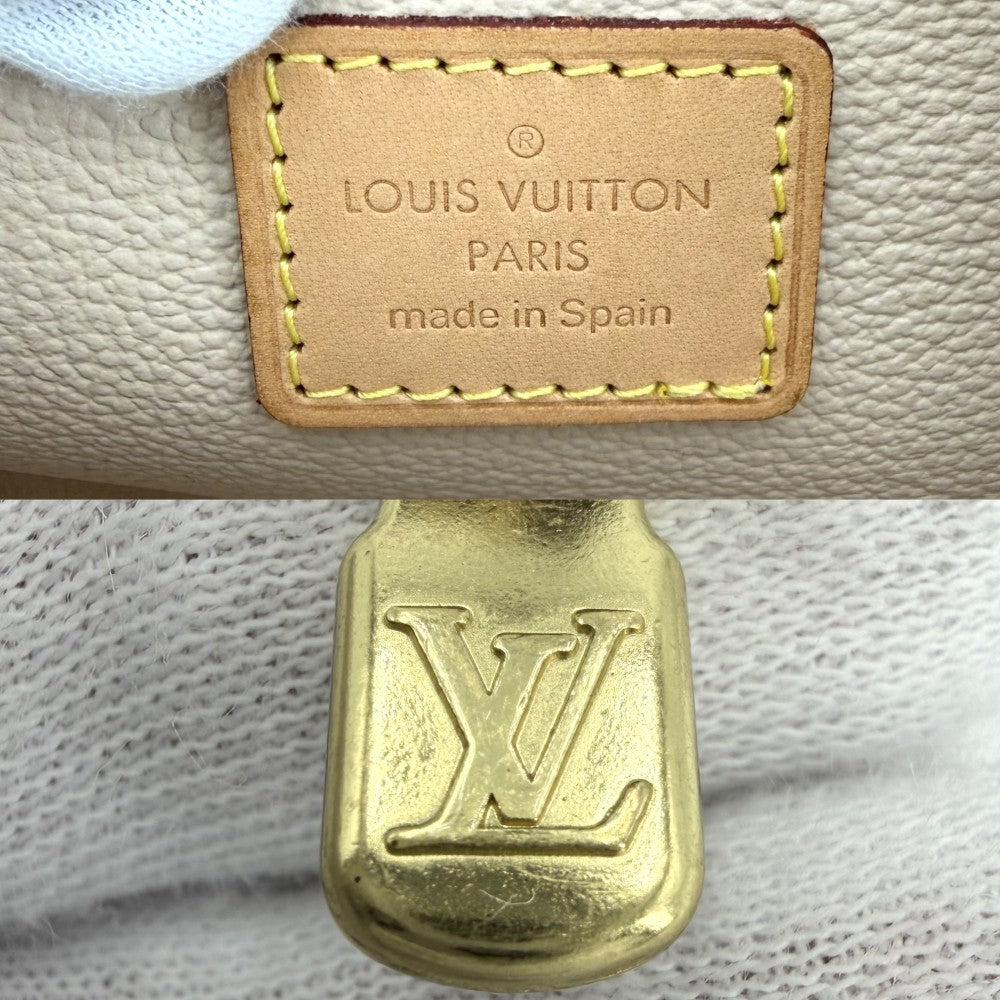 LOUIS VUITTON ルイヴィトン ポーチ モノグラム ポシェットコスメティックPM 化粧ポーチ コスメポーチ 小物入れ M47515 ブラウン 茶 ゴールド金具 レディース【中古品】