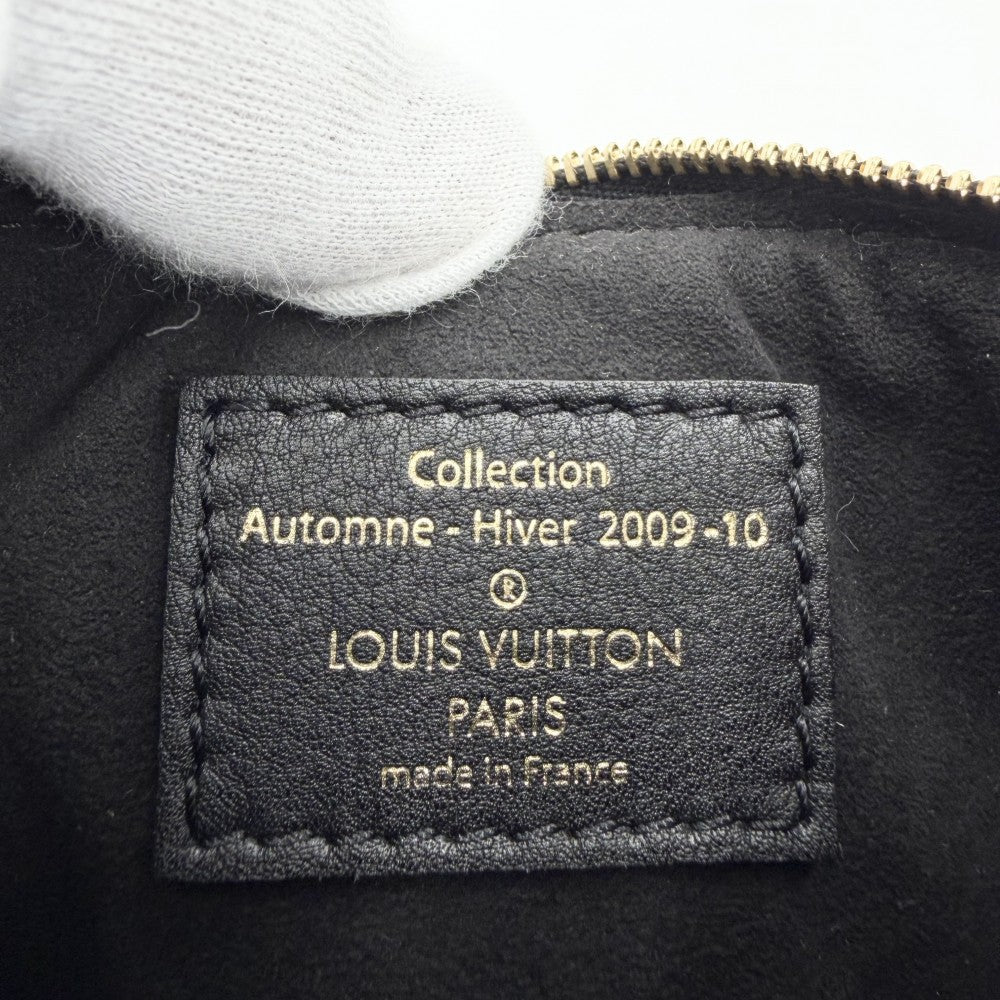 LOUIS VUITTON ルイヴィトン ハンドバッグ ミニバッグ モノグラムエクリプス スパンコール ミニポシェットアクセソワール M60125 ブラウン 茶 ブラック 黒 ゴールド金具 レディース【中古品】
