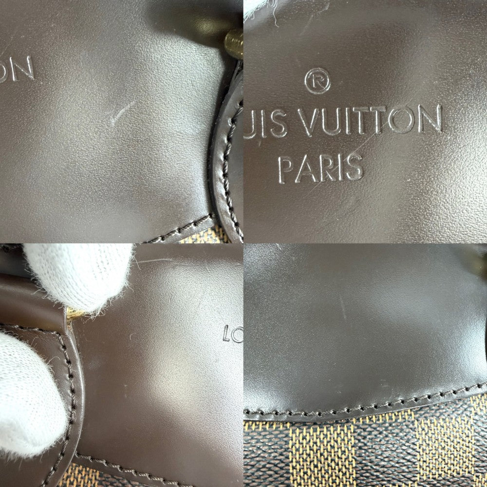 LOUIS VUITTON ルイヴィトン ハンドバッグ ヴェローナPM N41117 ダミエキャンバス ブラウン 茶 ゴールド金具 レディース【中古品】