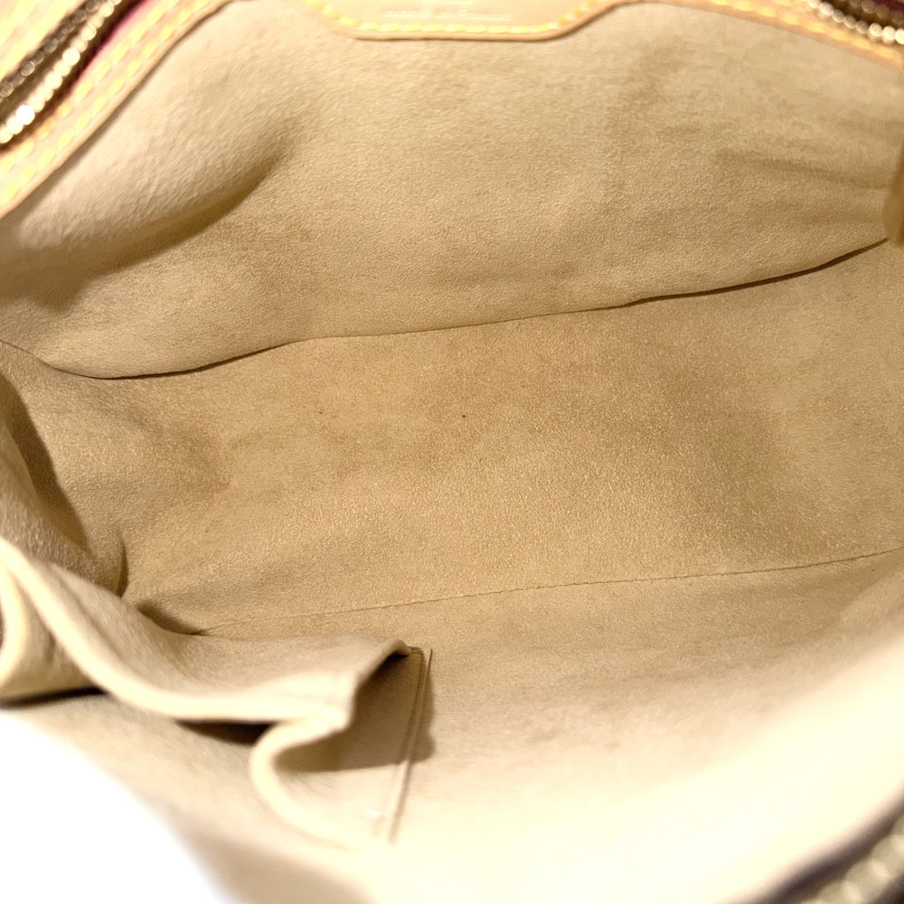 LOUIS VUITTON ルイヴィトン ハンドバッグ ルーピング MM M51146 モノグラムキャンバス ブラウン 茶 ゴールド金具 レディース【中古品】