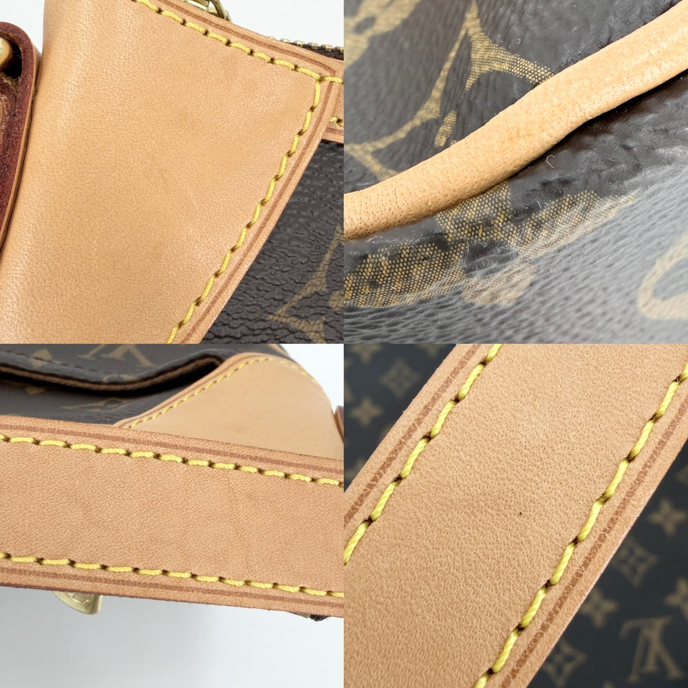 LOUIS VUITTON ルイヴィトン ショルダーバッグ オデオンPM Odeon PM M56390 モノグラムキャンバス ブラウン 茶 ゴールド金具 レディース【中古品】