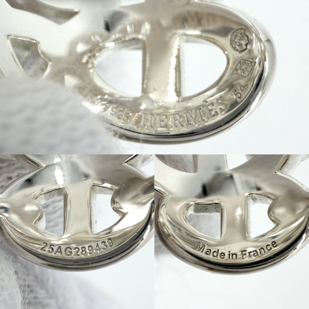 HERMES エルメス 指輪 シェーヌダンクル アンシェネGM アクセサリー ジュエリー 小物 54サイズ シルバー925 約14号 ユニセックス 約14.9g【中古品】