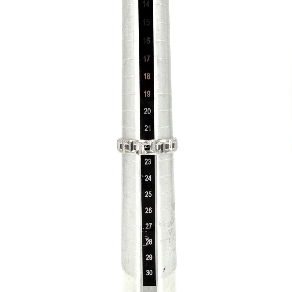 TIFFANY&Co. ティファニー 指輪 T トゥルー ナロー リング ジュエリー アクセサリー Au750 18金WG K18ホワイトゴールド 約22.5号 レディース 約6.2g【中古品】