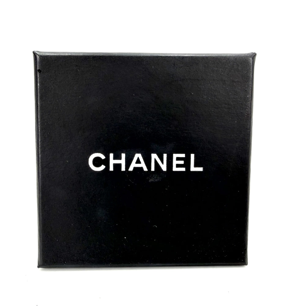 CHANEL シャネル ピアス ココマーク アクセサリー ラウンド フェイクパール ラインストーン A17V ホワイト 白 レディース 約6.6g 2017年【中古品】