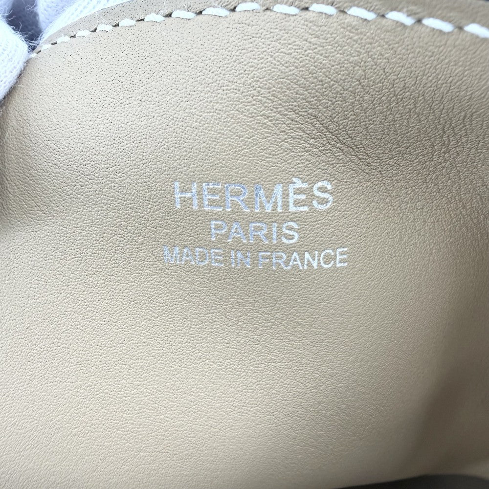 HERMES エルメス トートバッグ ネオドゥブルセンス35 リバーシブル ハンドバッグ Double Sens K刻印 レザー グレー系 ブラウン系 レディース 2025年【中古品】