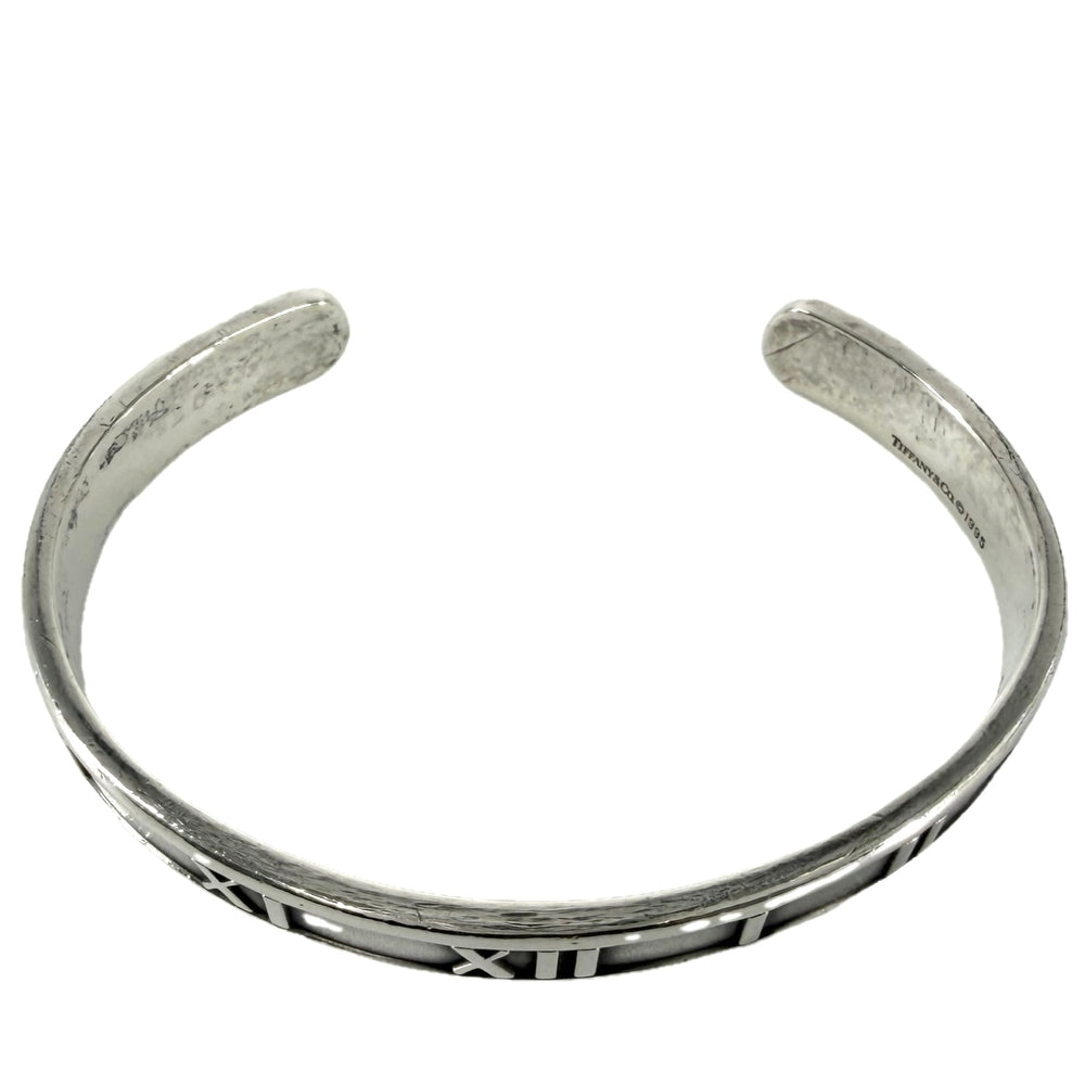 TIFFANY&Co. ティファニー バングル ブレスレット アトラス アクセサリー ジュエリー シルバー925 メンズ 約21.8g【中古品】