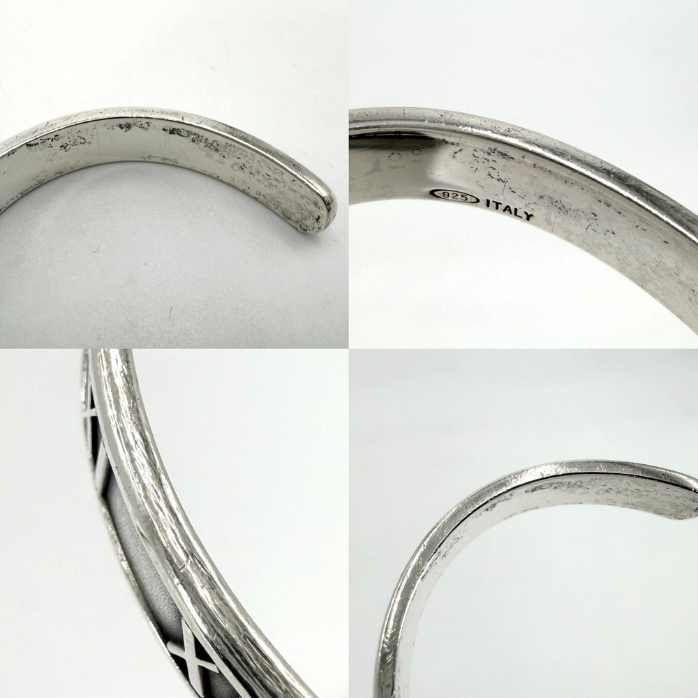 TIFFANY&Co. ティファニー バングル ブレスレット アトラス アクセサリー ジュエリー シルバー925 メンズ 約21.8g【中古品】