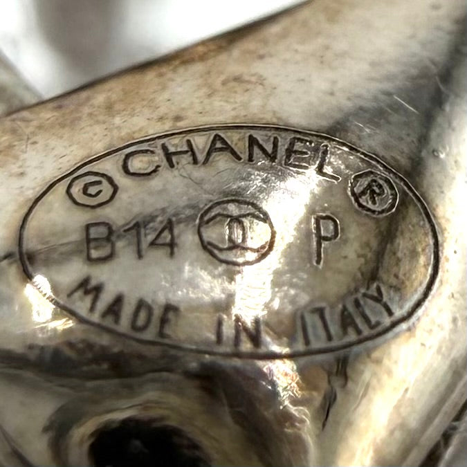 CHANEL シャネル ネックレス ロングネックレス ココマーク アクセサリー ラインストーン フェイクパール GP B14P レディース 約12.5g 2014年【中古品】