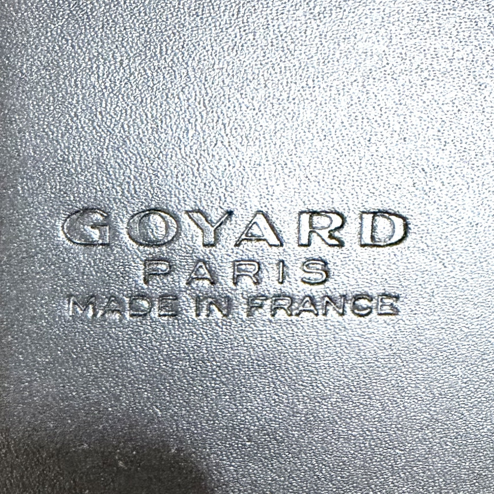 GOYARD ゴヤール トートバッグ マルキーズ ハンドバッグ コーティングキャンバス レザー ブラック 黒 ブラウン 茶 シルバー金具 レディース【中古品】