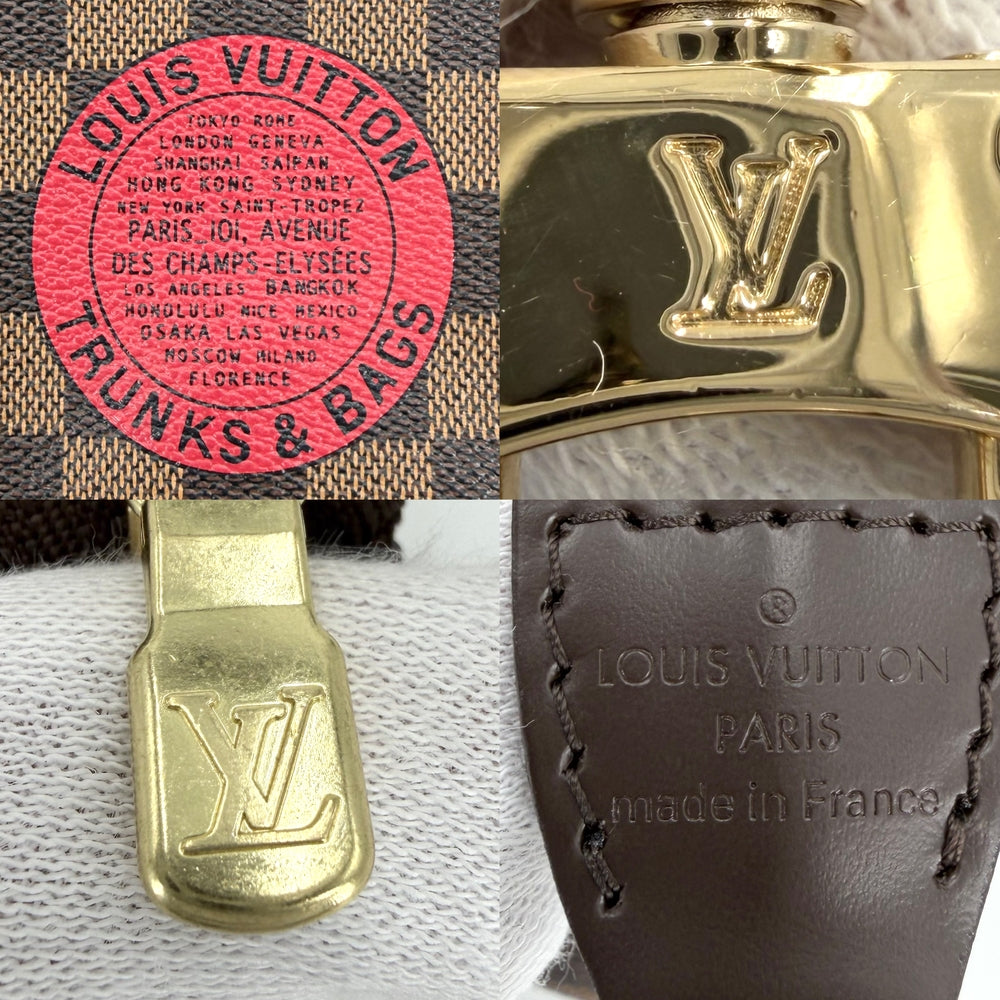 LOUIS VUITTON ルイヴィトン ポーチ ミニポシェットアクセソワール T&B アクセサリーポーチ MiniPochette Accessoires N58011 ダミエキャンバス ブラウン 茶 ゴールド金具 レディース【中古品】