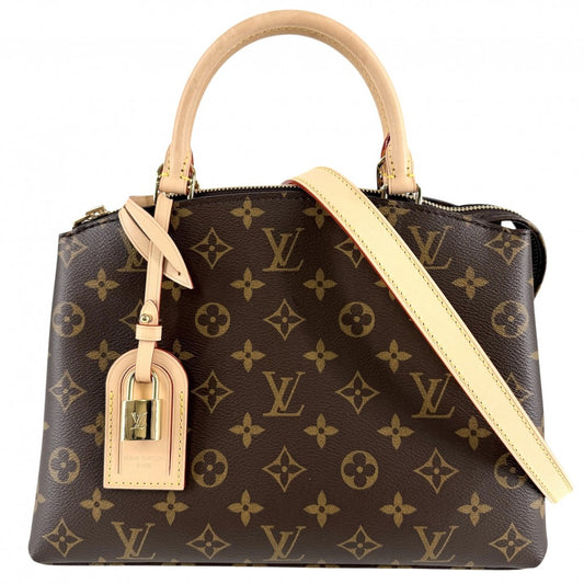 LOUIS VUITTON ルイヴィトン 2WAY プティパレPM ハンドバッグ ショルダーバッグ M45900 モノグラムキャンバス ブラウン 茶 ゴールド金具 レディース【中古品】