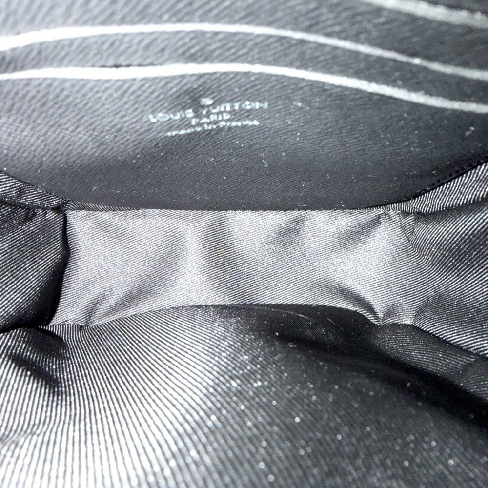 LOUIS VUITTON ルイヴィトン ショルダーバッグ クリストファーウエアラブル M69404 モノグラムマカサー ブラウン 茶 ブラック 黒 ブラック金具 メンズ【中古品】
