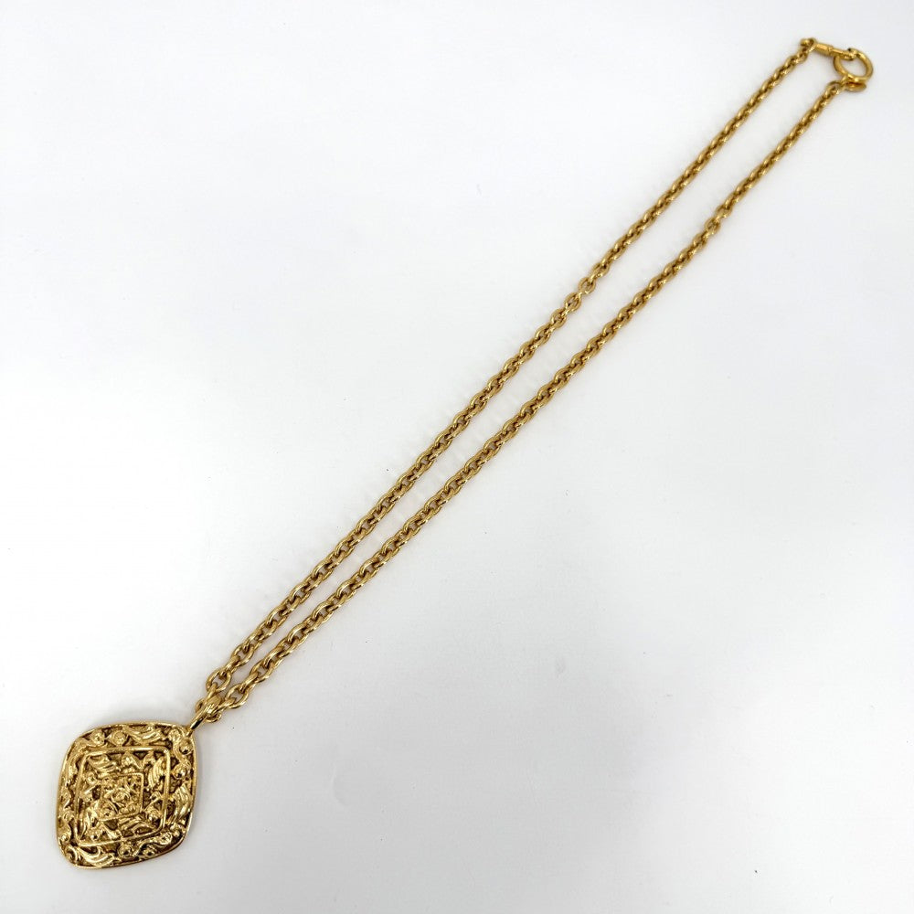 CHANEL シャネル ネックレス ココマーク ロングネックレス アクセサリー GP ゴールド レディース 約75.2g【中古品】