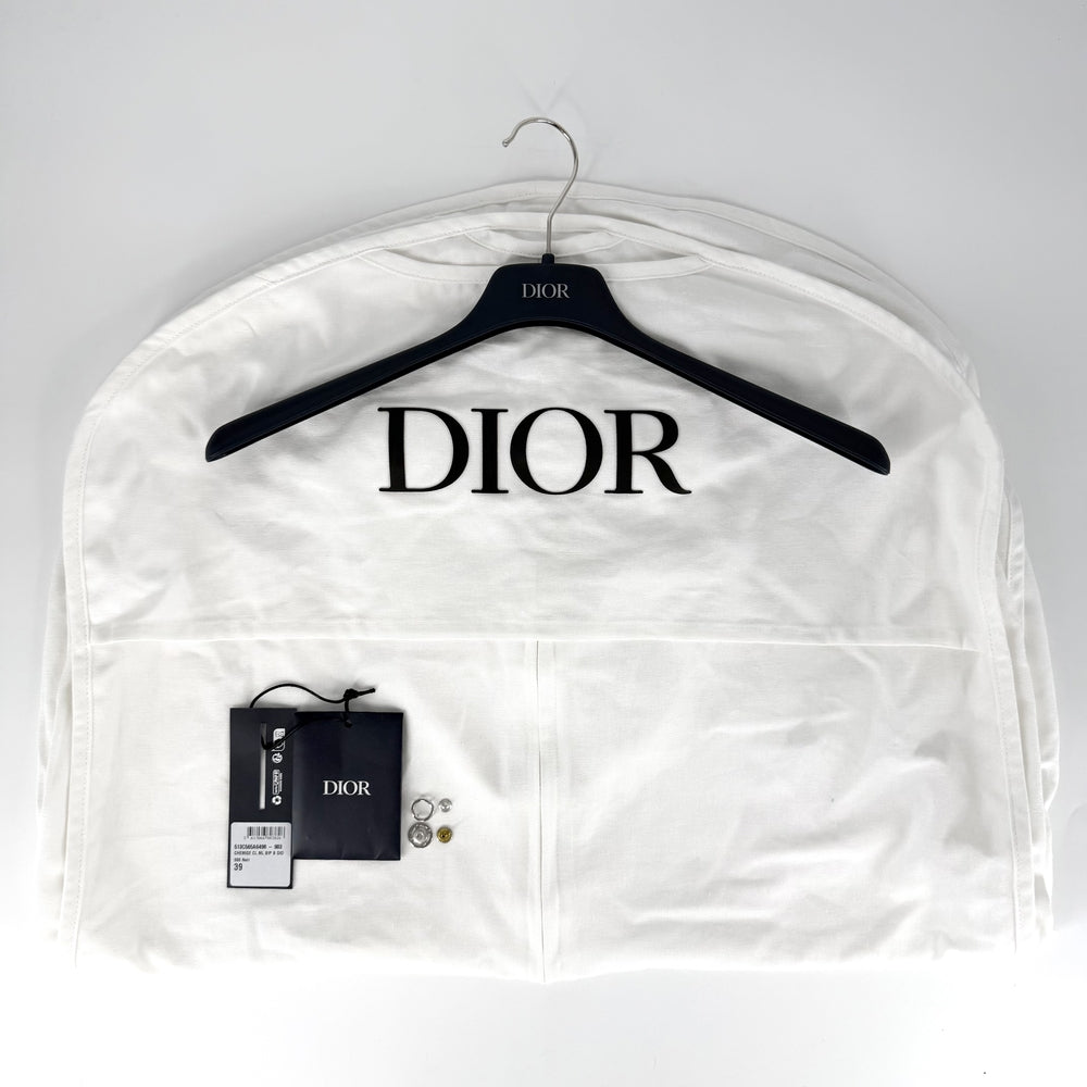 Dior ディオール 長袖シャツ ルイスハミルトン トップス LEWIS HAMILTON アパレル 服 39サイズ ブラック 黒 春 秋 コットン ナイロン メンズ【中古品】