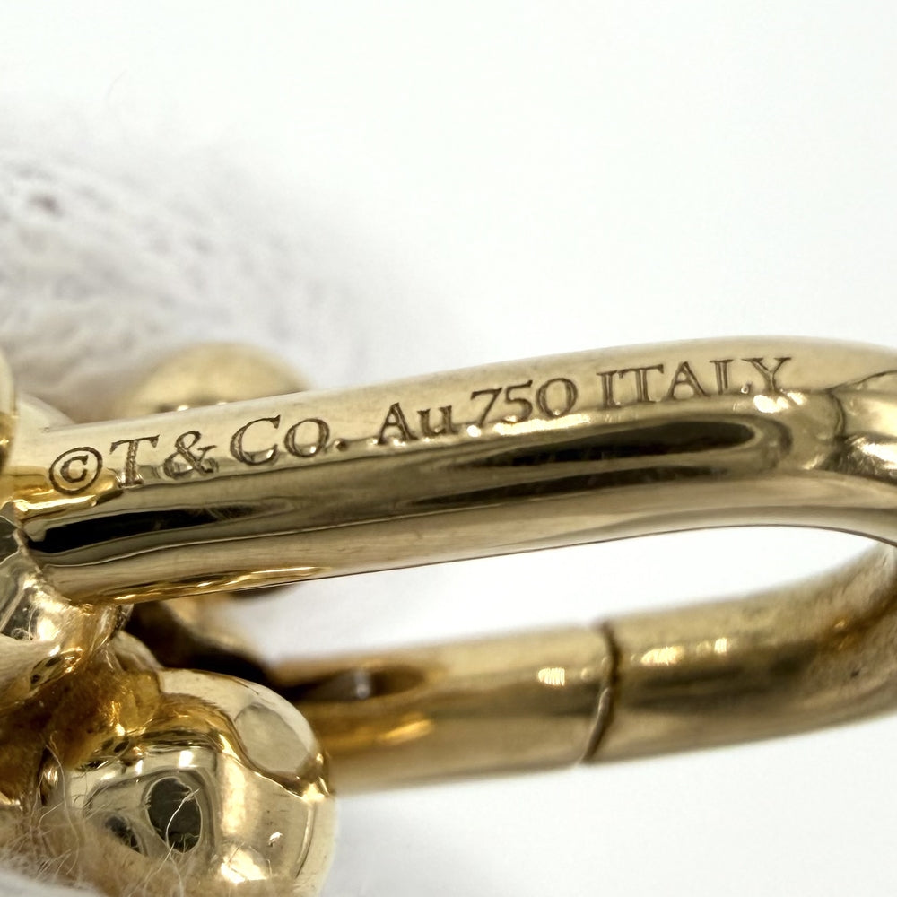 TIFFANY&Co. ティファニー ブレスレット ハードウェア スモール リンク アクセサリー ジュエリー 18金YG Au750 K18イエローゴールド レディース 約25.5g【中古品】