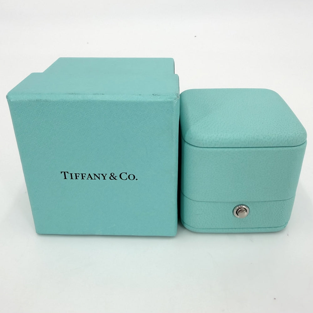 TIFFANY&Co. ティファニー 指輪 エルサペレッティ バイザヤード リング ジュエリー アクセサリー 18金PG Au750 K18ピンクゴールド ダイヤモンド 約8号 レディース 約0.5g【中古品】
