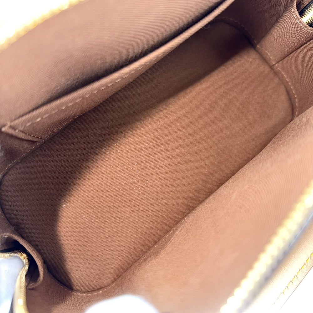 LOUIS VUITTON ルイヴィトン 2WAY アルマBB ショルダーバッグ ハンドバッグ 小さめ ミニバッグ M46990 モノグラムキャンバス ブラウン 茶 ゴールド金具 レディース【中古品】