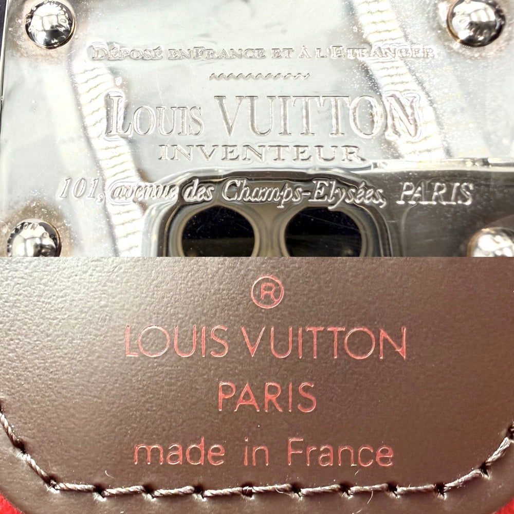 LOUIS VUITTON ルイヴィトン トートバッグ ハムステッドPM ハンドバッグ N51205 ダミエキャンバス ブラウン 茶 ゴールド金具 レディース【中古品】
