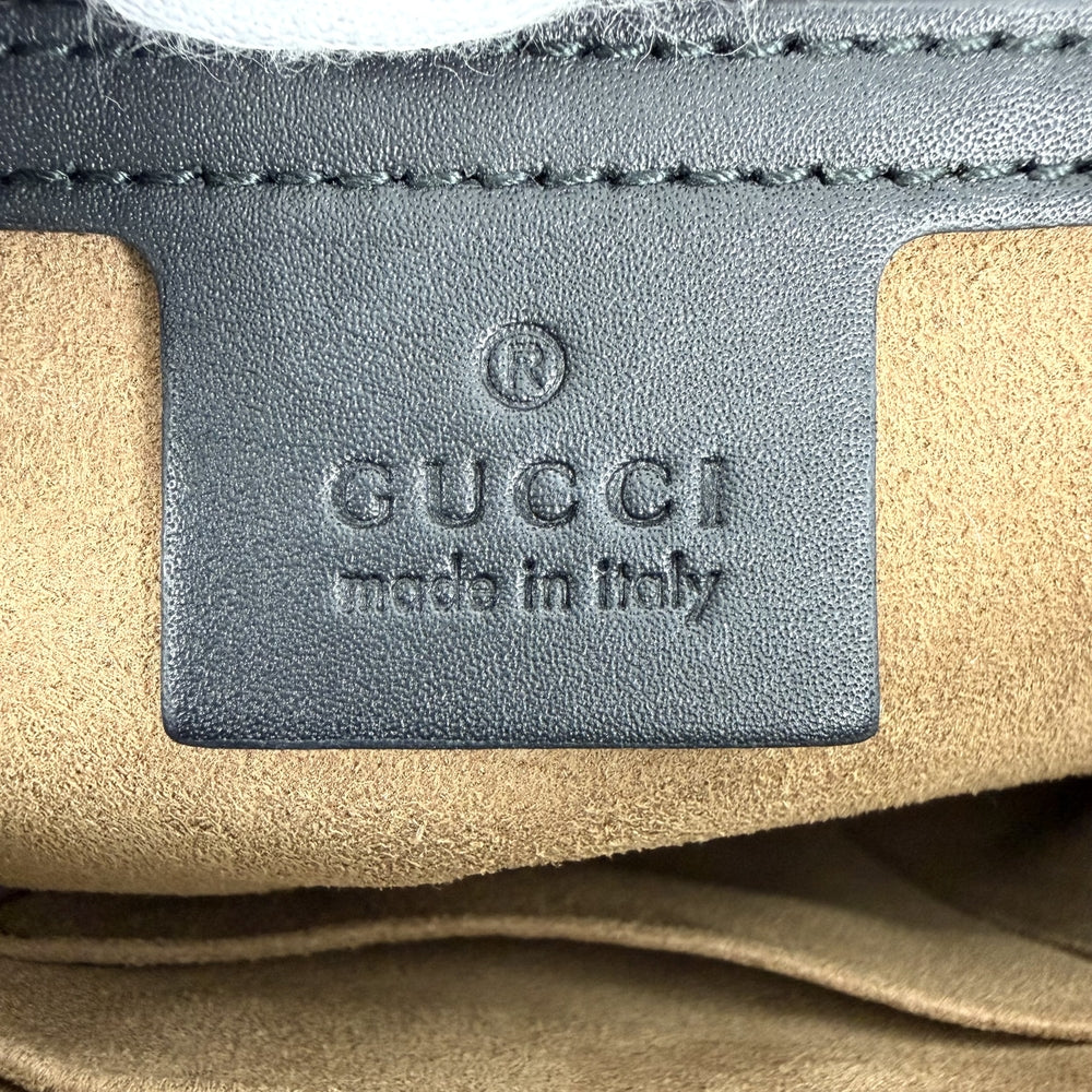 GUCCI グッチ トートバッグ ホースビット パドロック GG ミディアム ハンドバッグ 479197 GGスプリームキャンバス レザー ブラウン 茶 ブラック 黒 ゴールド金具 レディース【中古品】