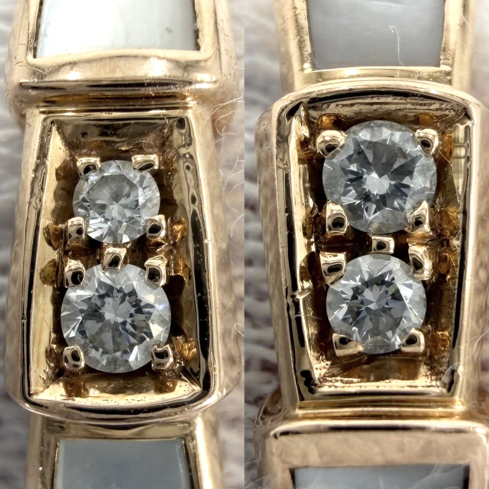 BVLGARI ブルガリ 指輪 セルペンティ ヴァイパー ジュエリー アクセサリー 18金PG Au750 56サイズ K18ピンクゴールド シェル 約15.5号 レディース 約4.8g【中古品】